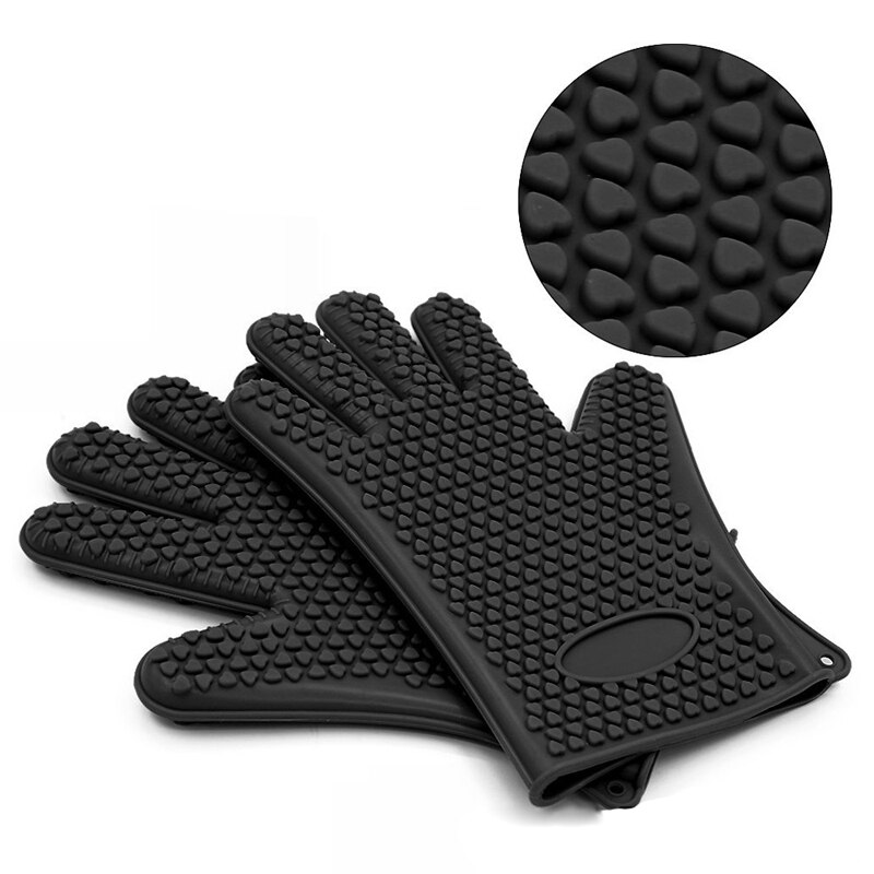 Gant de cuisson en Silicone | 1 pièce, résistant à la chaleur, gant de cuisson, gant de cuisson, gant de cuisine pour micro-ondes