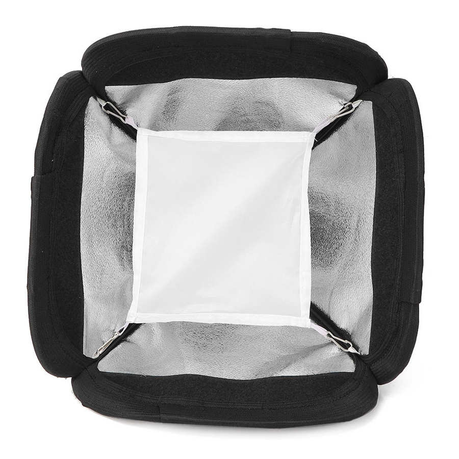 23cm plastikowa czysta biała przenośna składana latarka lustrzanka Softbox fotografia wypełnij światło