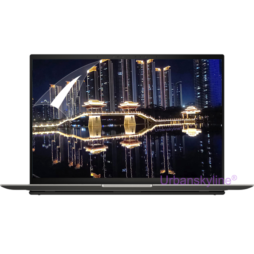 Displayschutzfolie für asus zenbook duo  ux481 ux482 ux582 ux8402 ux8406 flip  ux561 ux363 ux490 oled hd, klar, matt, mit milchglas-folie