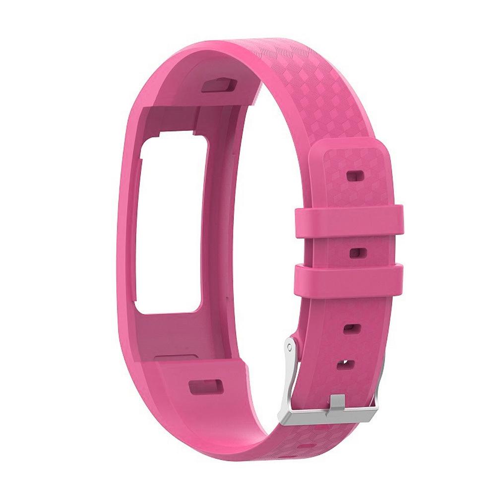 Breathable L Size Silicone Wrist Strap Replacement Watch Band For Garmin Vivofit 1/Vivofit 2 For Waterproof Outdoor Bracelet: 10 pink