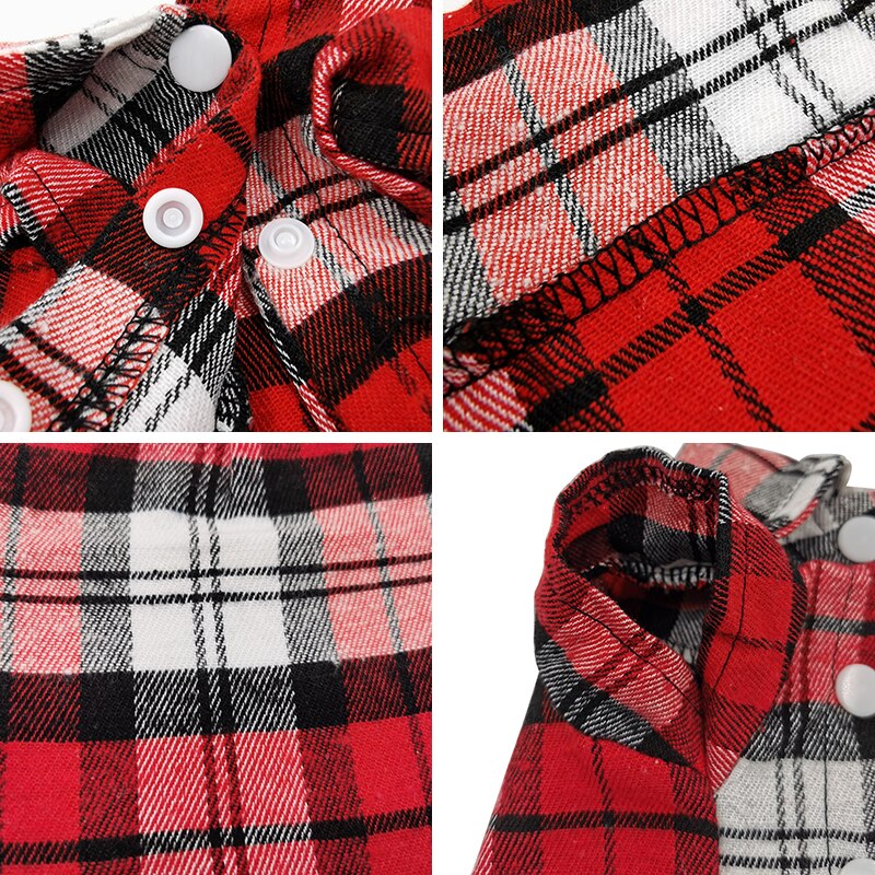Classic Plaid Pet Cat Clothes for Cats Spring Summer Puppy Dog Cat Vest T shirt Kitty Kitten Shirts Outfits Pet Clothing