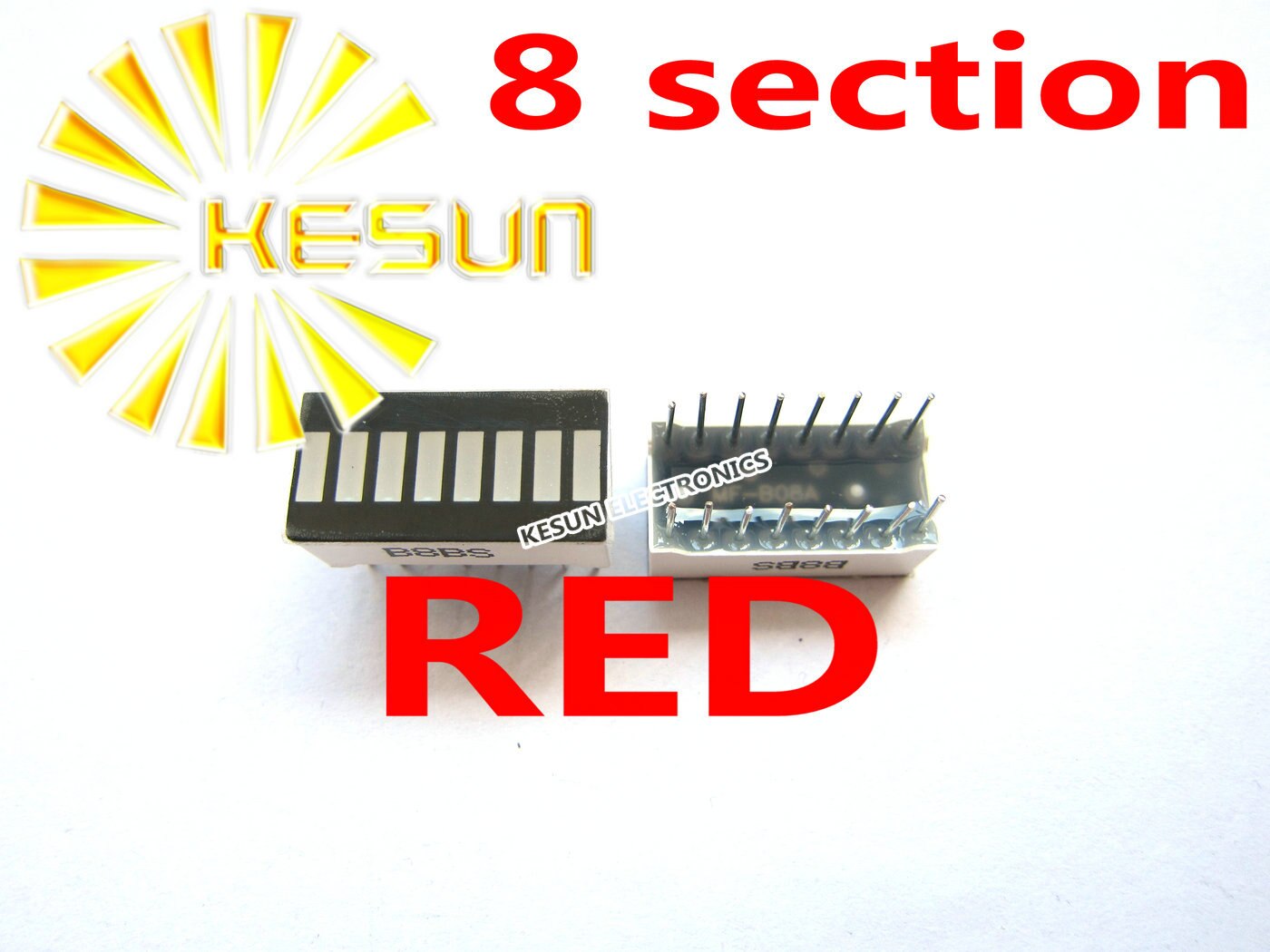 10PCS x 8 Segment Red Digital Tube LED Display Module B8R B8BR B08BR