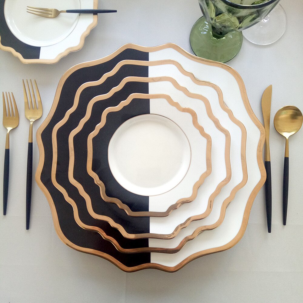 Een Set Van 4 Olifantsculpturen, Olifantenbeeld, Modern Design Keramiek Kleur