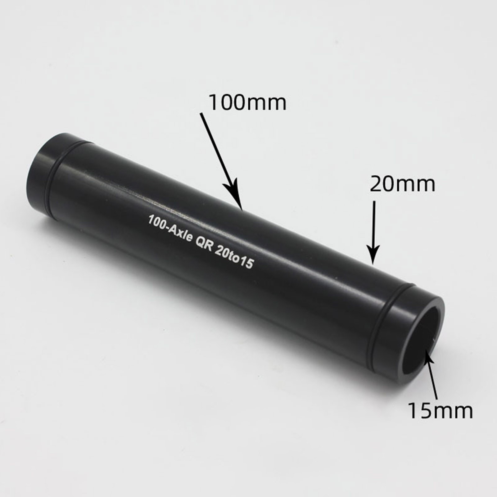 MTB Mountainbike 20mm 15mm Steckachse Adapter für 100mm/110mm Gabel Radfahren Werkzeug