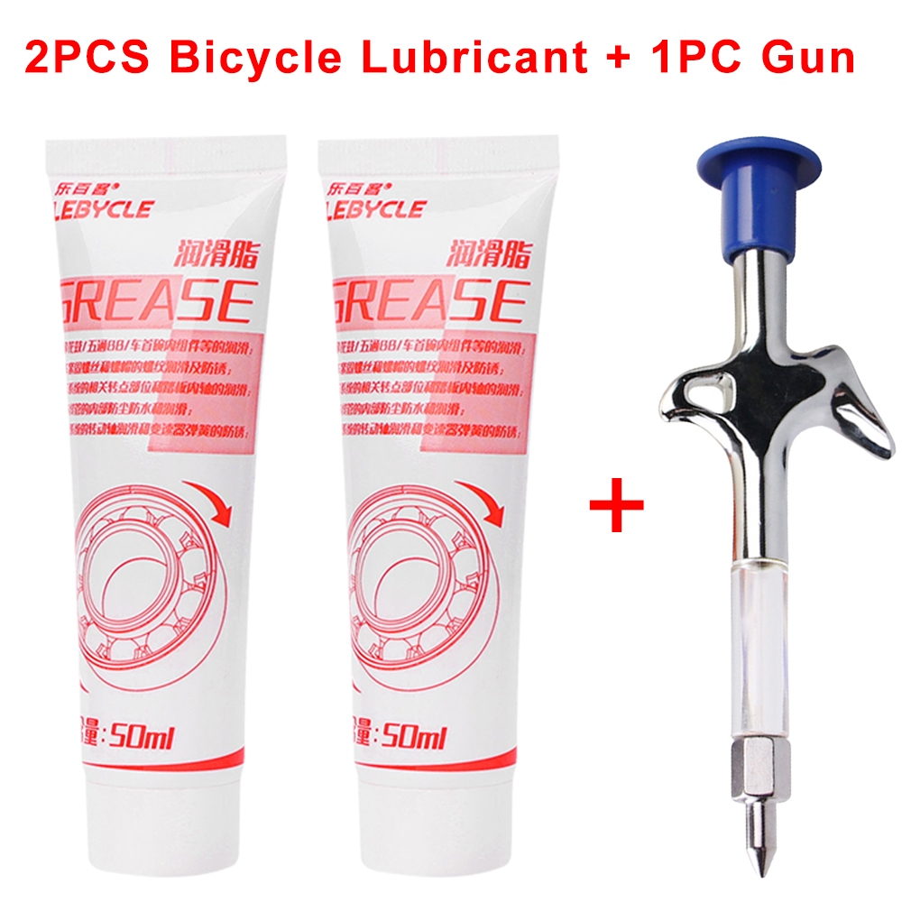 1-10 Stück Lebycle Bike Fahrrad Fett Schmier mittel MTB Fahrrad Öl für Nabe Tretlager Headset Gabel Schwungrad Kugellager Fahrrad Fett: Cremefarben