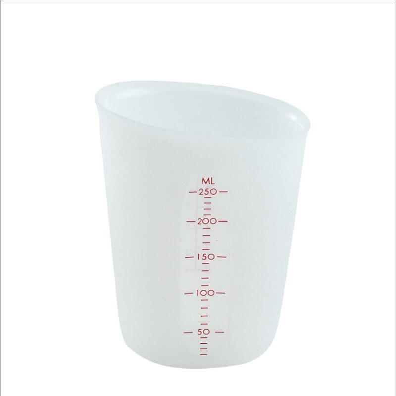 100% Safe Silicone Measuring Cups 500ml And 250ml BPA-free Four Silicone Measuring Cups Suitable For Baking Tools GH676