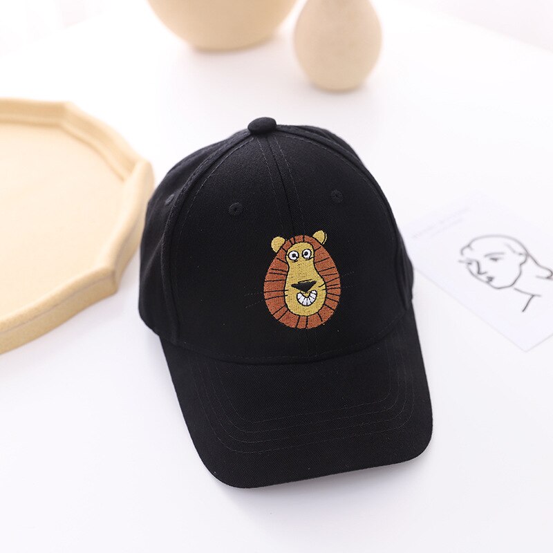 Doitbest – casquette de Baseball pour enfants, chapeau de printemps, style Hip Hop, avec lion brodé, pour garçons et filles, collection