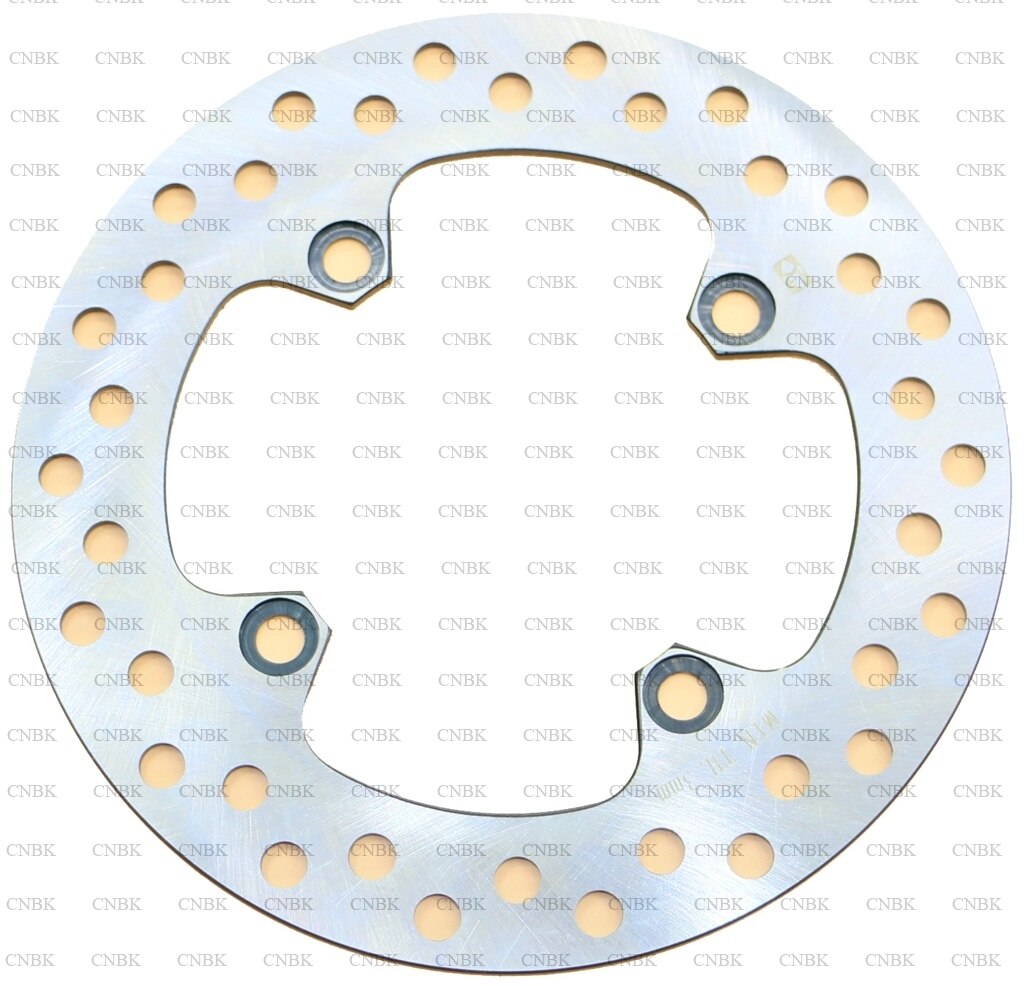 Rear Brake Disc Rotor For Honda TRX250R 1986-1989 – Drilled & Slotted, High-Strength Steel