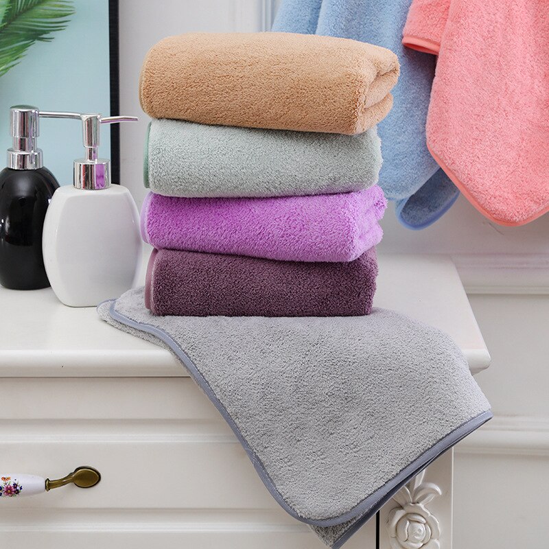 Microfibra seca rápida coraline toalha rosto afiação toalha absorvente mais grosso limpar cozinha de mesa para crianças adultos