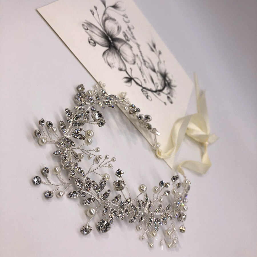 wreath girl headband princess tiara crown decoration bride bridesmaid wedding photography photo headdress