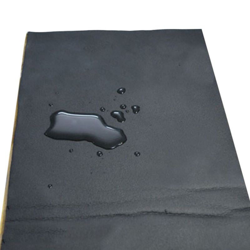 Estera de goma espuma NBR aislante de Sonido automático para coche B2, retardante de llama, aislamiento de vibración, 5mm * 50cm * 200cm