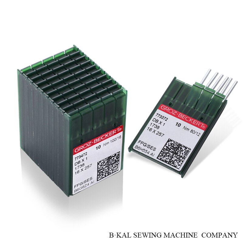 100PCS GROZ BECKERT DBX1 Computer flat sewing machine needles For All Brand Industrial Lockstitch Sewing Machine