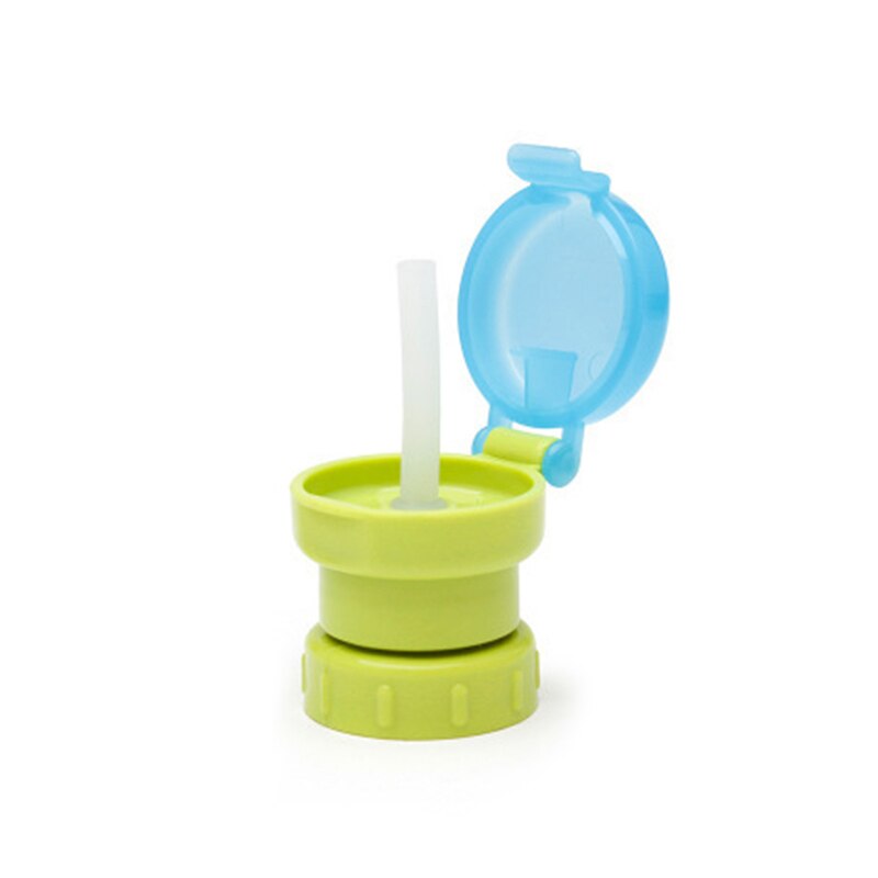 Baby Anti-Overflow Bottle Cup Straw Beverage Spill-proof Straw Cover Portable Spill Proof Water Drink Bottle Twist Cover Straw