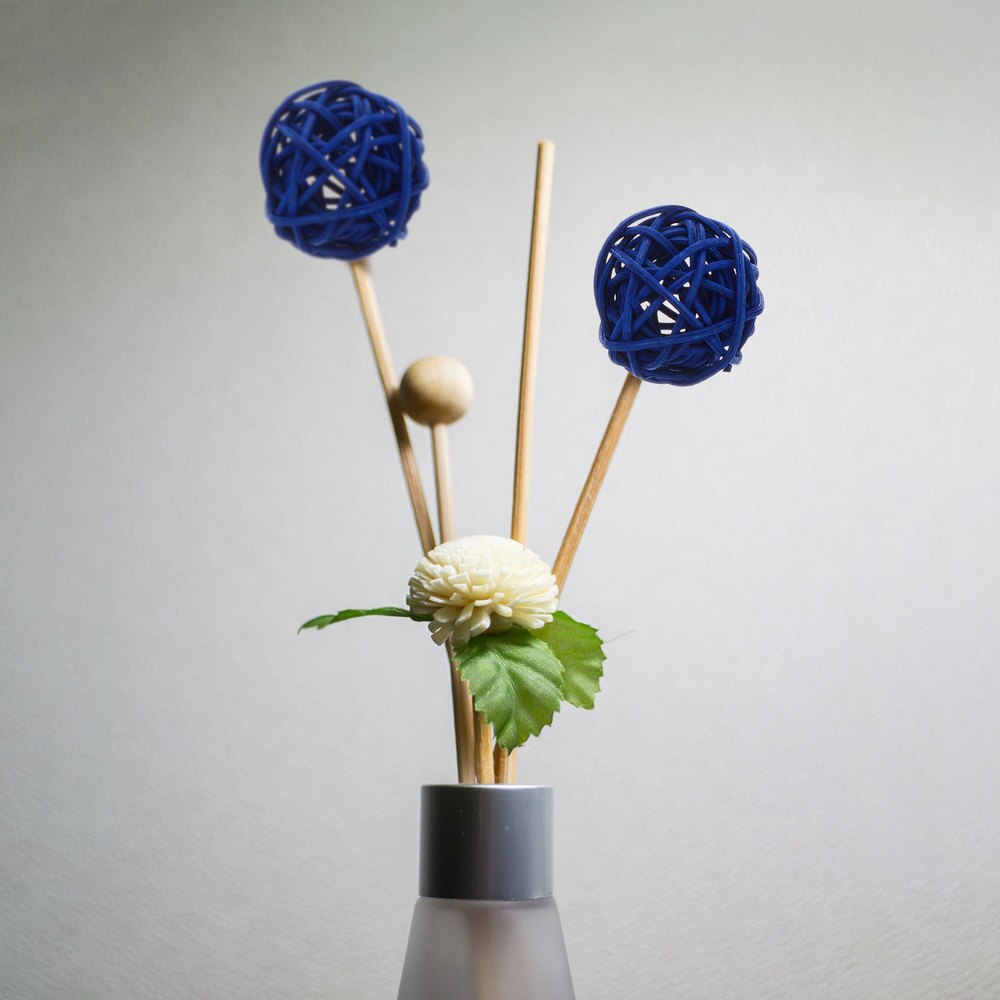 20Pcs Party Rotan Ballen Versiering Diy Craft Ballen Heldere Kleur Rotan Ballen