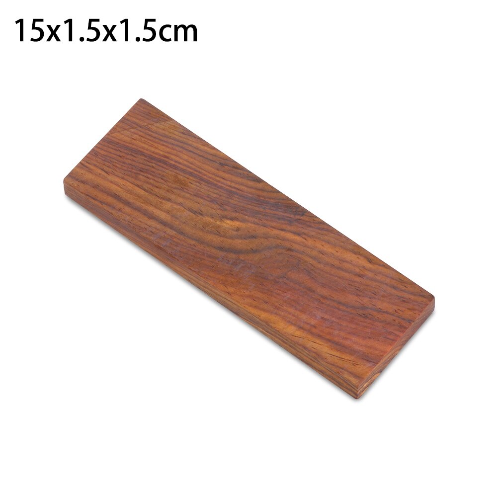1PC Handmade Dalbergia Wood Scales Wood Block Handle Cutter Carving tools Making sculpture DIY Material: 15x1.5x1.5cm