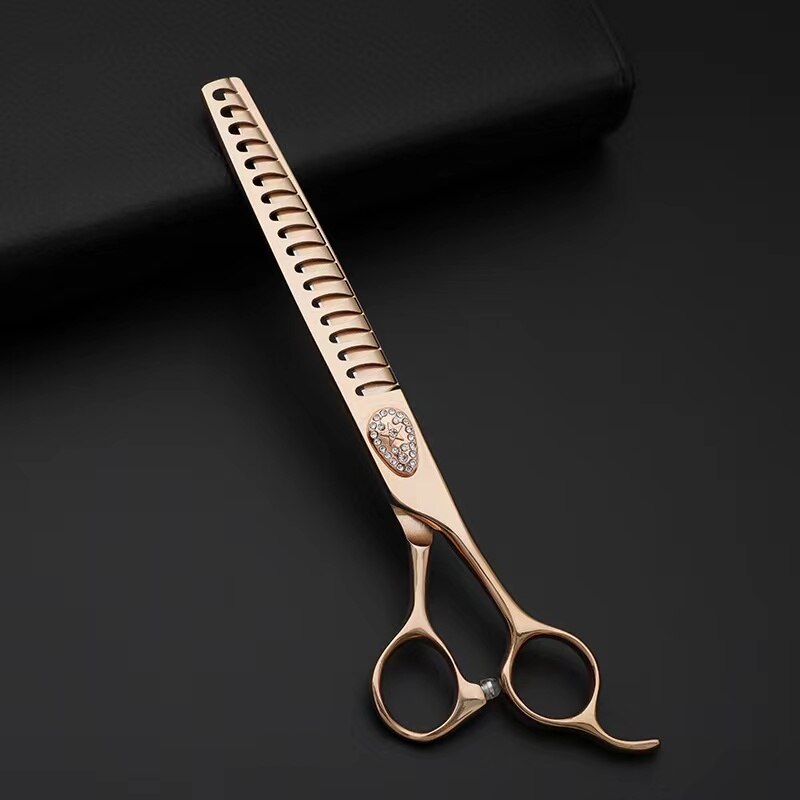 JASON Curved Thinner Dog MSF2 Scissors - Ergonomic Updated Dog Grooming Scissors Sharp Blender Shears 440c Stainless Steel Professional Pet Groomer JASON Curved Thinner Dog MSF2 Scissors - Ergonomic Updated Dog Grooming Scissors Sharp Blender Shears 440c Stainless Steel Professional Pet Groomer