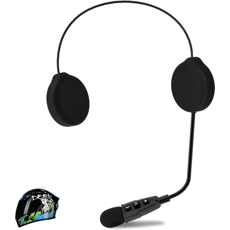 Hjälmhögtalare bluetooth headset motorcykelhjälm bluetooth headset med automatisk svarsfunktion och brusreduceringsfunktion