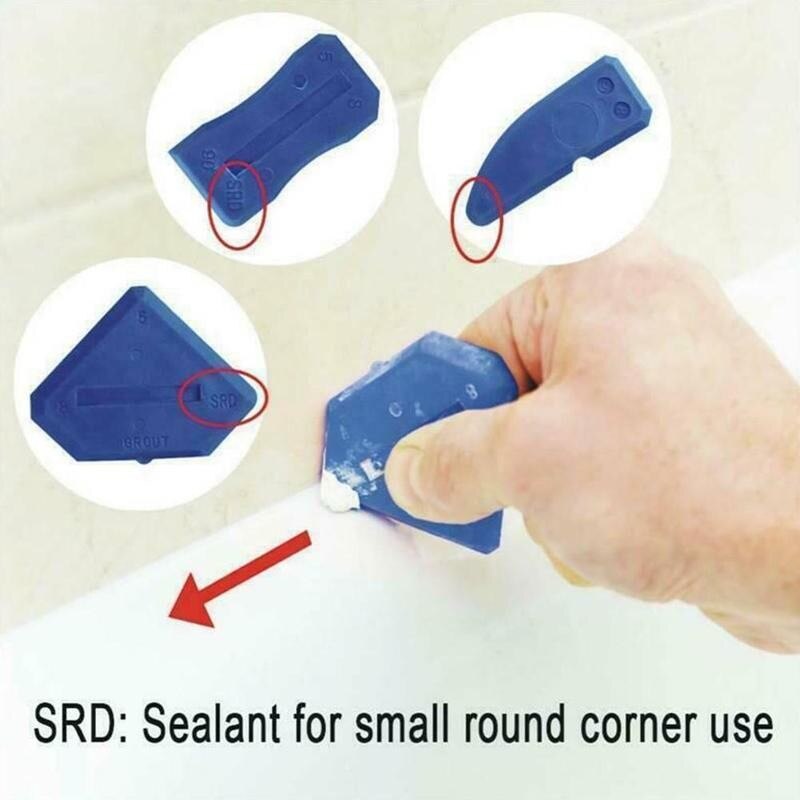 4/6pcs Multifunction Caulk Removal Tool Window Door Silicone Glass Cement Sealant Spreader Scraper Remover Tools Sealant Tool