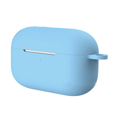 Protective Sleeve Suitable for Airpods3 Protective Shell Earphone Sleeve Airpods Pro3 Cover Accessories Cute Cases: Light blue