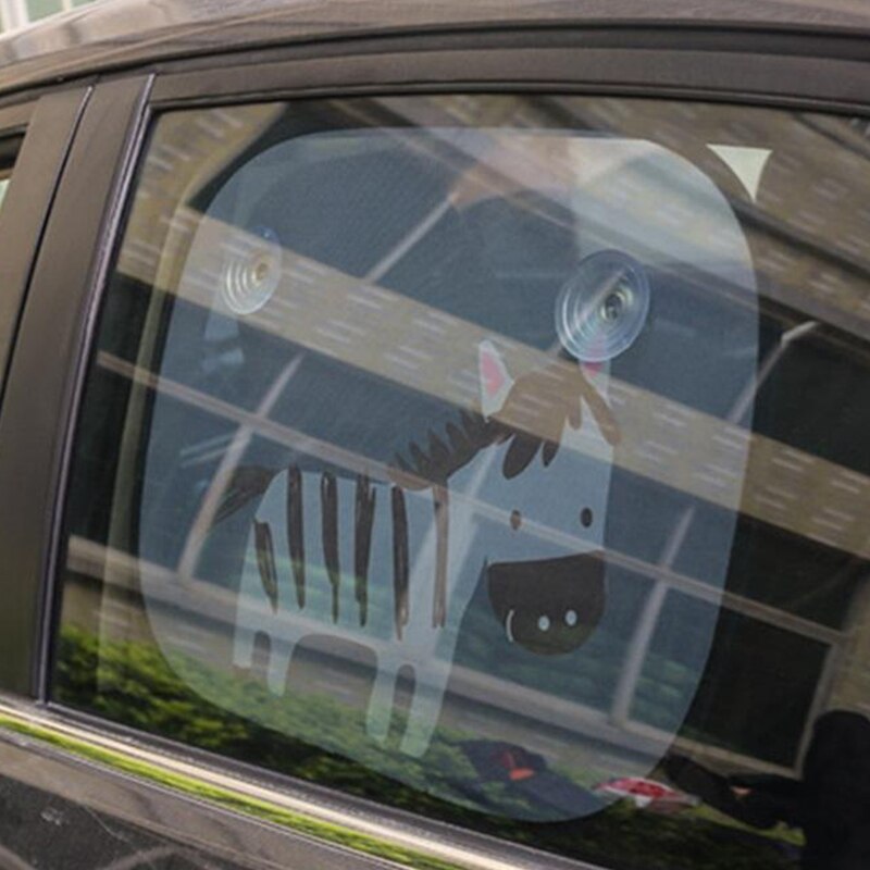 LENTAI Car Side window shade Covers Animal Anti-static For kia Ceed Suzuki grand vitara Citroen xsara picasso Subaru Saab Lada