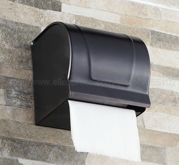 Oil Rubbed Bronze Finish Toilet Paper Holder waterproof Roll Holder,Bathroom tissue box zba302