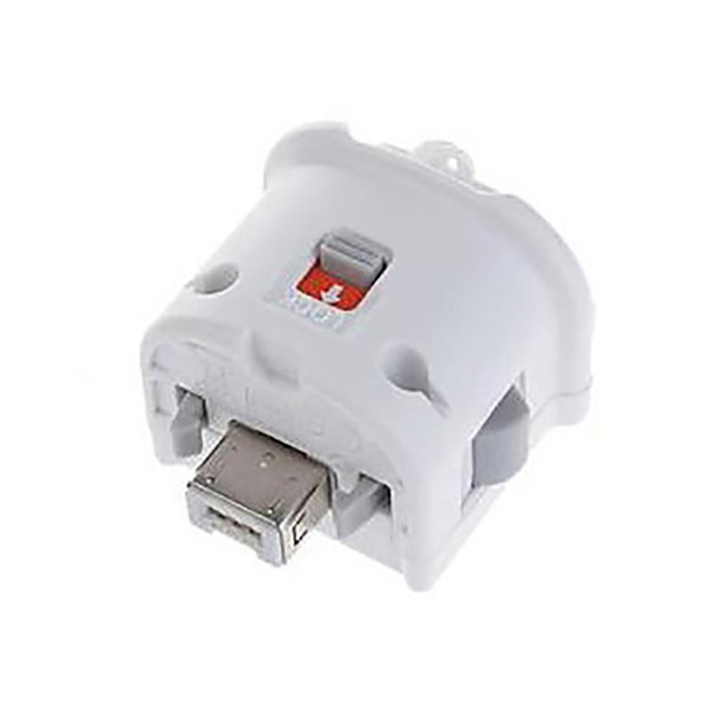 Draadloze Afstandsbediening Voor Wii Ingebouwde Motion Plus Gamepad Met Siliconen Case Motion Sensor: white  Accelerator