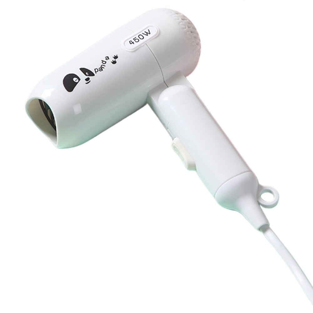 220V Mini Compact Folding Haar Trockner Tragbare Reise Wohnheim Hause Elektrische Gebläse Folding , kompakt und leicht.: WHITE