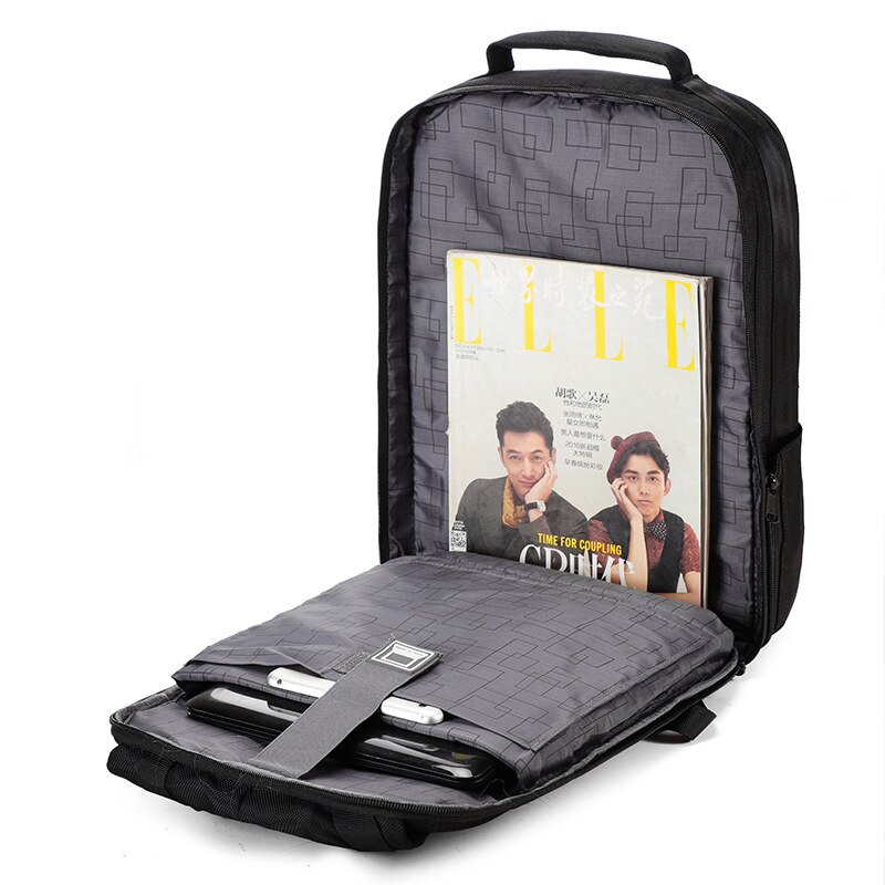 High-end business backpack USB smart travel backpack multifunctional leisure computer bag waterproof student schoolbag male