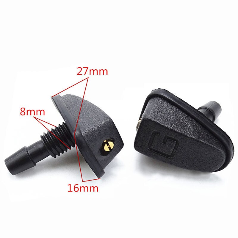 Bil køretøj forrude sprinkler sprøjtedyse til ford focus  mk2 mk3 mk4 kuga escape fiesta ecosport mondeo fusion