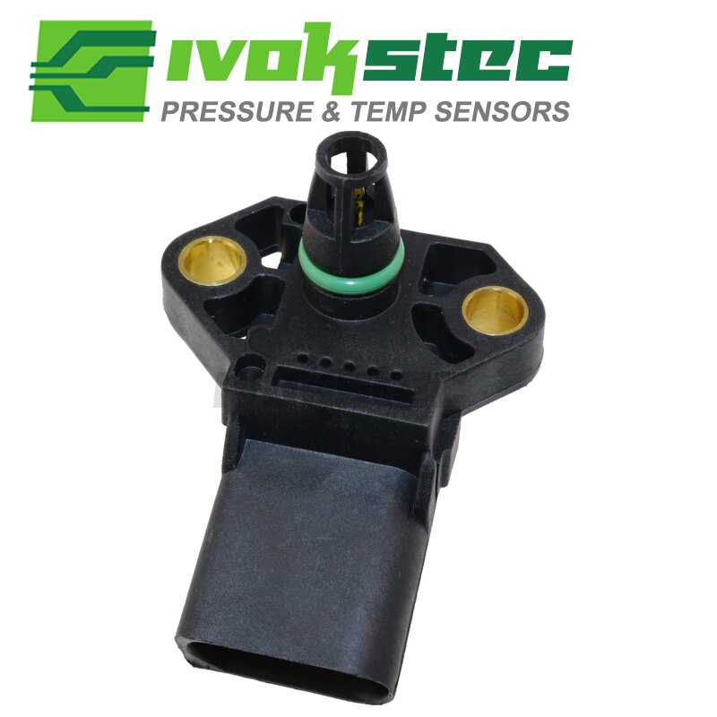 3 Bar Intake Air Boost Pressure MAP Sensor Drucksensor For VW Beetle Golf Jetta Passat Touareg Tiguan CC 1.9 2.0 3.0 5.0 Tdi