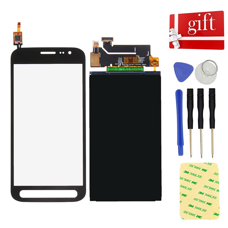 Lcd til samsung galaxy xcover 4 sm-g390f g390 touch screen digitizer panel glas / lcd display monitor skærm panel modul