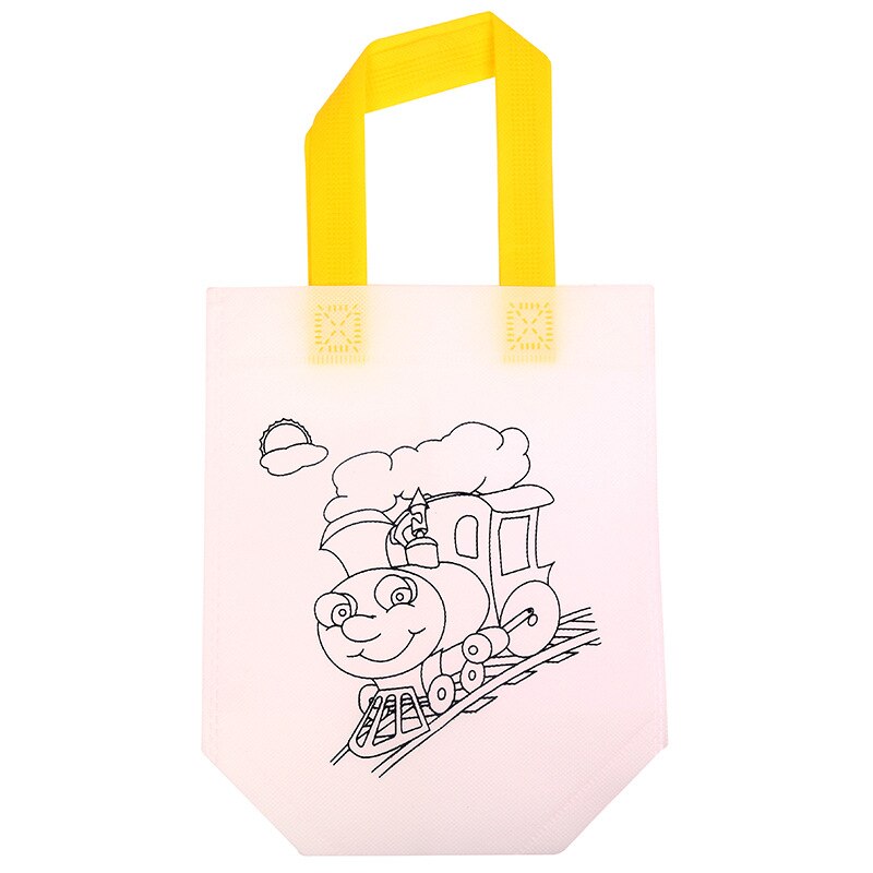 Baby Drawing toys Educational Toy for Children DIY Environmental Protection Graffiti Bag Kindergarten Hand Painting Materials