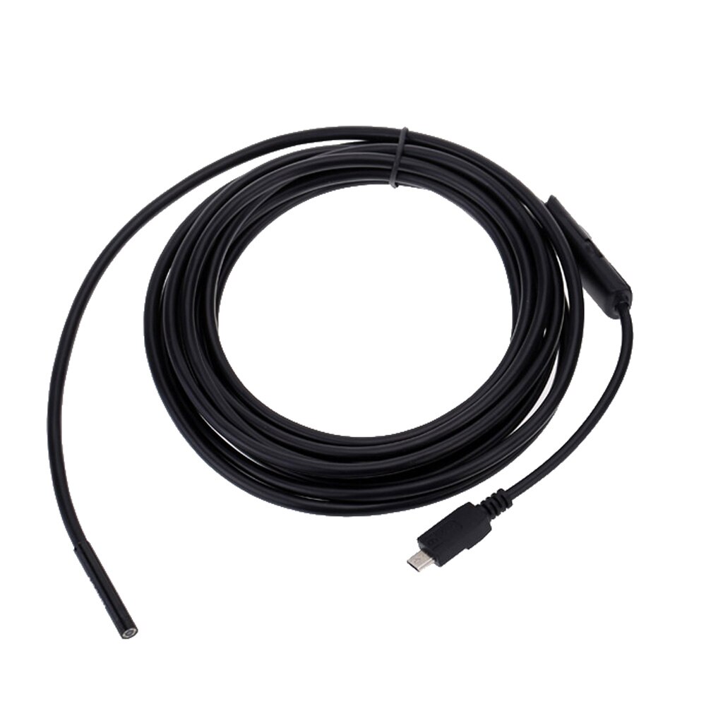 KKmoon 5.5mm 3.5m Mini Digital USB Endoscope Inspection Camera Adjustable Brightness for Android Phones PC