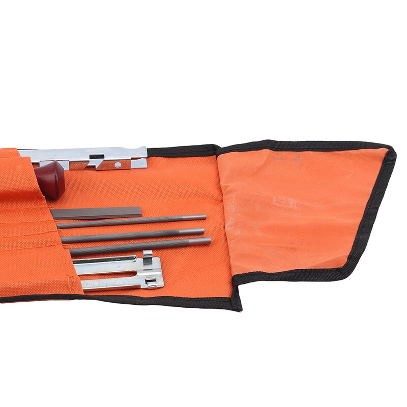 Professionele Kettingzaag Ketting Slijpen Kit Tool Set Kettingzaag Bestand Tas Set Hardhout Slijpen Bestand Sharpener Gereedschap