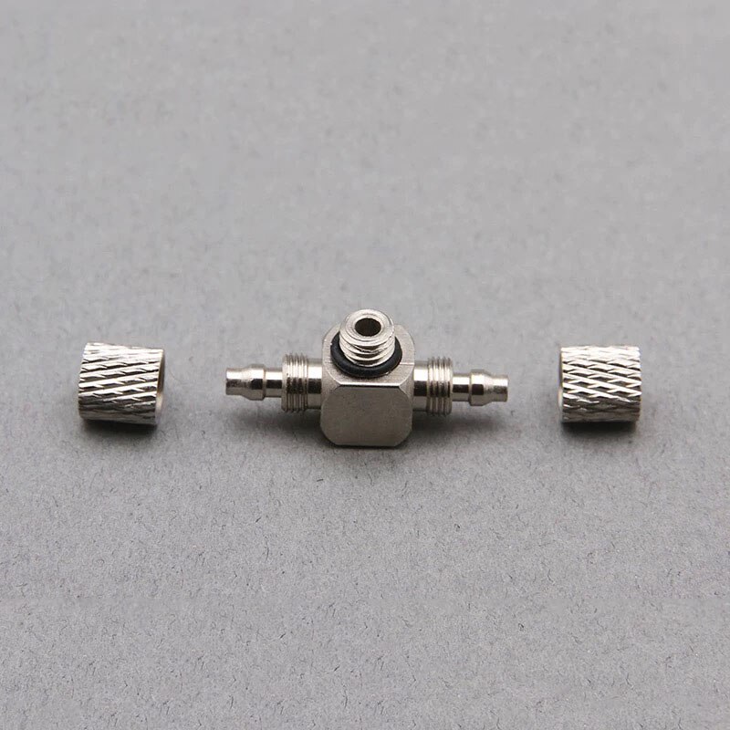 Raccord rapide pneumatique Type T, composants miniatures, raccord rapide, TubeM3 M4 M5 M6, PC4 PC6
