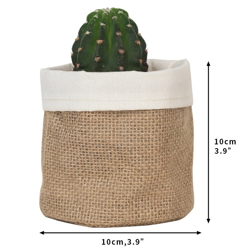 Sac de rangement en papier Kraft, boîte de rangement de pots de fleurs, sacs de fruits et légumes, sac de plantes de bureau, sac de rangement de cosmétiques, porte-stylo ins: B