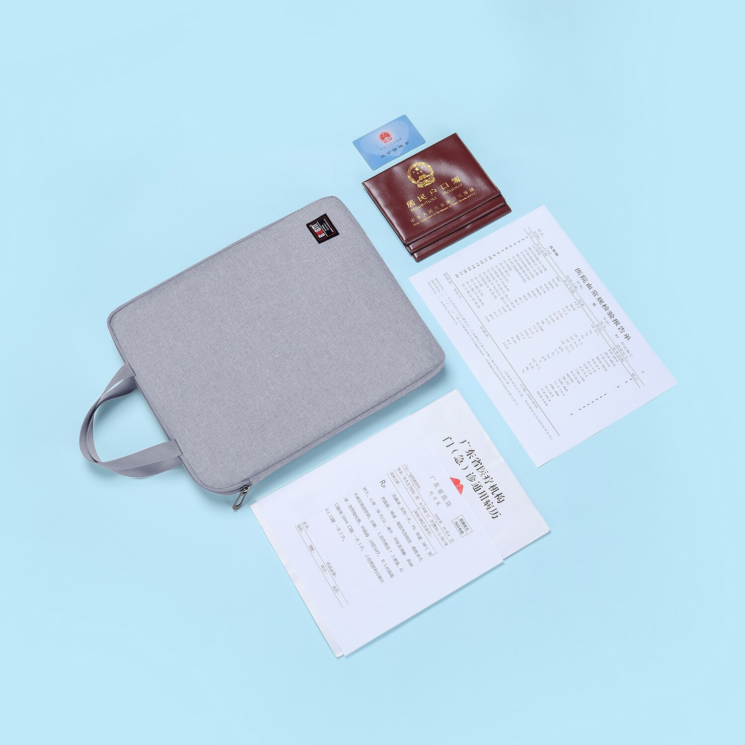 Bubm Document Zak Voor Papier Organizer Travel Organizer Opslag Voor Bestand Credential Zak Houder Diploma
