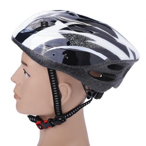 Adjustable Streamline Outdoor Sports Cycling Mountain Bike Bicycle Safety Helmet Road Mountain Helmets Safety Cap: Silver