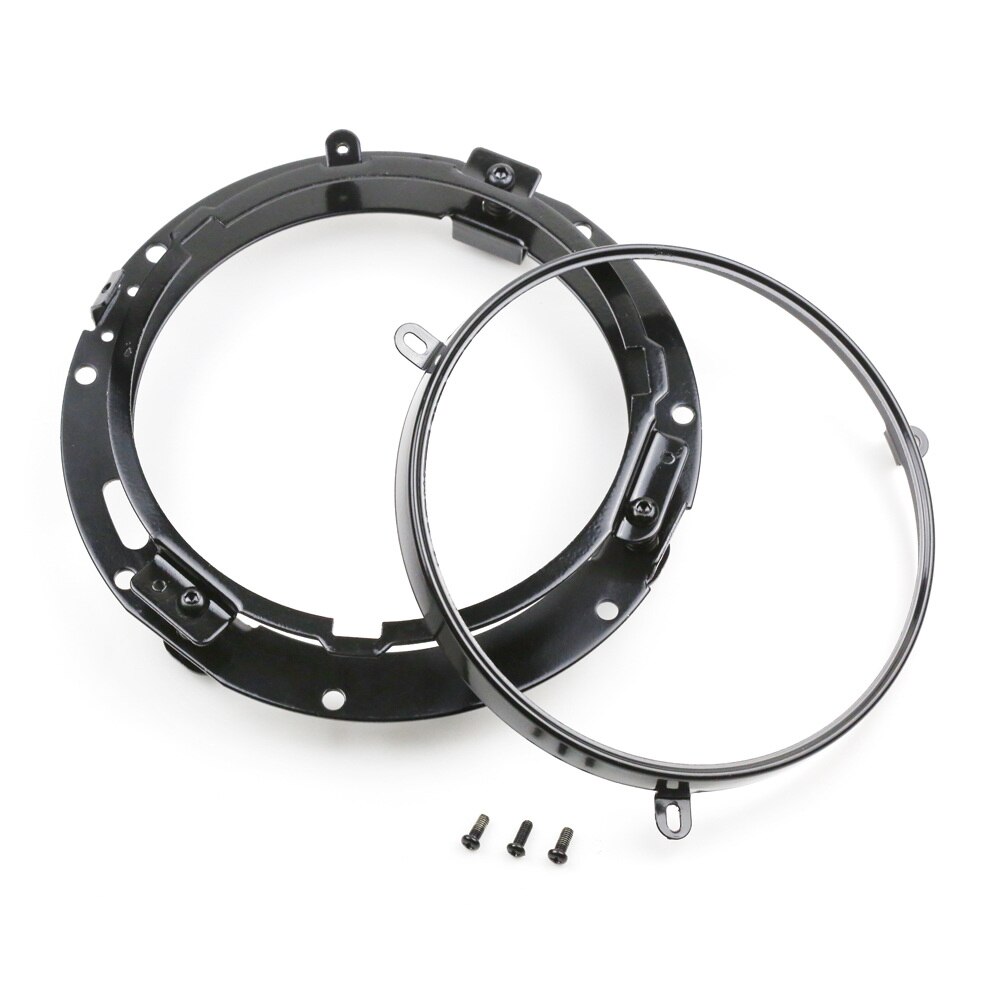 Soporte de montaje redondo de 7 ", anillo de montaje para faros led, accesorios para faros de motocicleta de 7 pulgadas