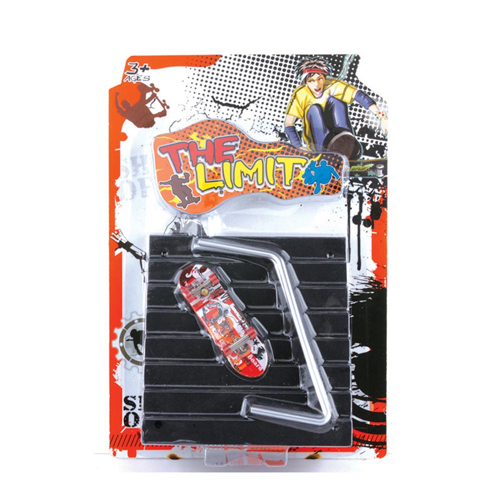 Kit de Skate Park pour enfants, Kit de Skateboard, support en alliage, jouet pour les doigts