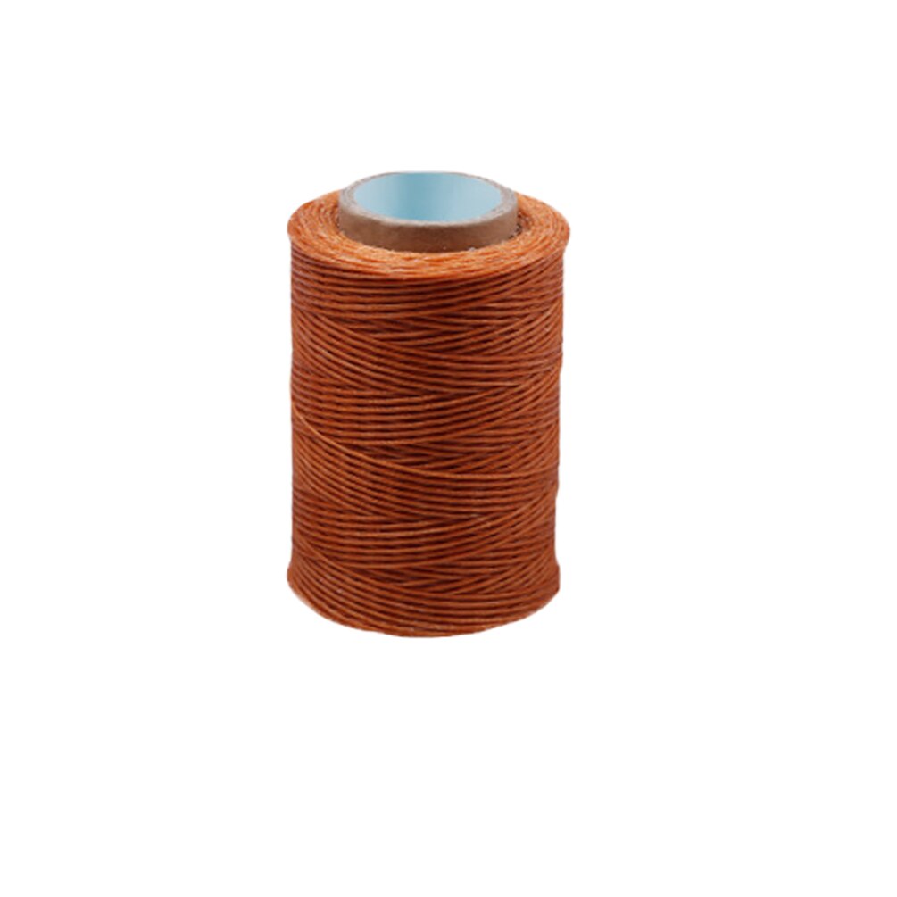 250M 150D Flat Waxed Sewing Line Waxed Thread Leather Waxed Cord For Leather Craft Hand Stitching Tool: 21