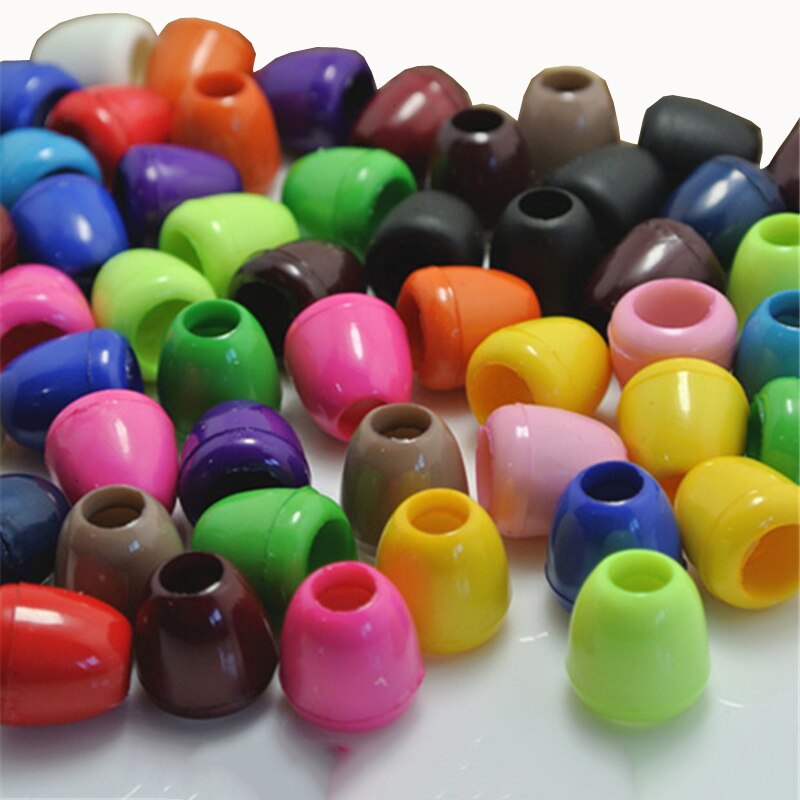 30Pcs Height 13mm hole 5mm /7.5mm Bell Stopper With Cord Ends Lock Stopper Plastic Toggle Clip for Paracord Clothes Accessories: Red Wine