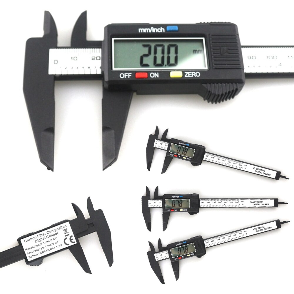 150mm digitale messschieber präzision sattel elektronische sattel messgerät Sauerei inneren durchmesser äußehe durchmesser