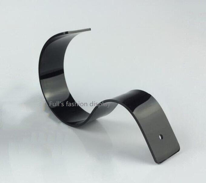 counter Acrylic Belt Display Stand Waistband Stand Belt Display Rack Belt Holder belt holder rack 10pcs: Black