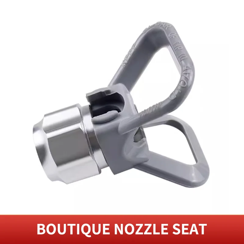 Airless dyse med omvendt selvrensende dyse, højtrykssprøjte, airless sprøjte, andenæbsmalingstilbehør, passer til x-tr-pistoler: Rød