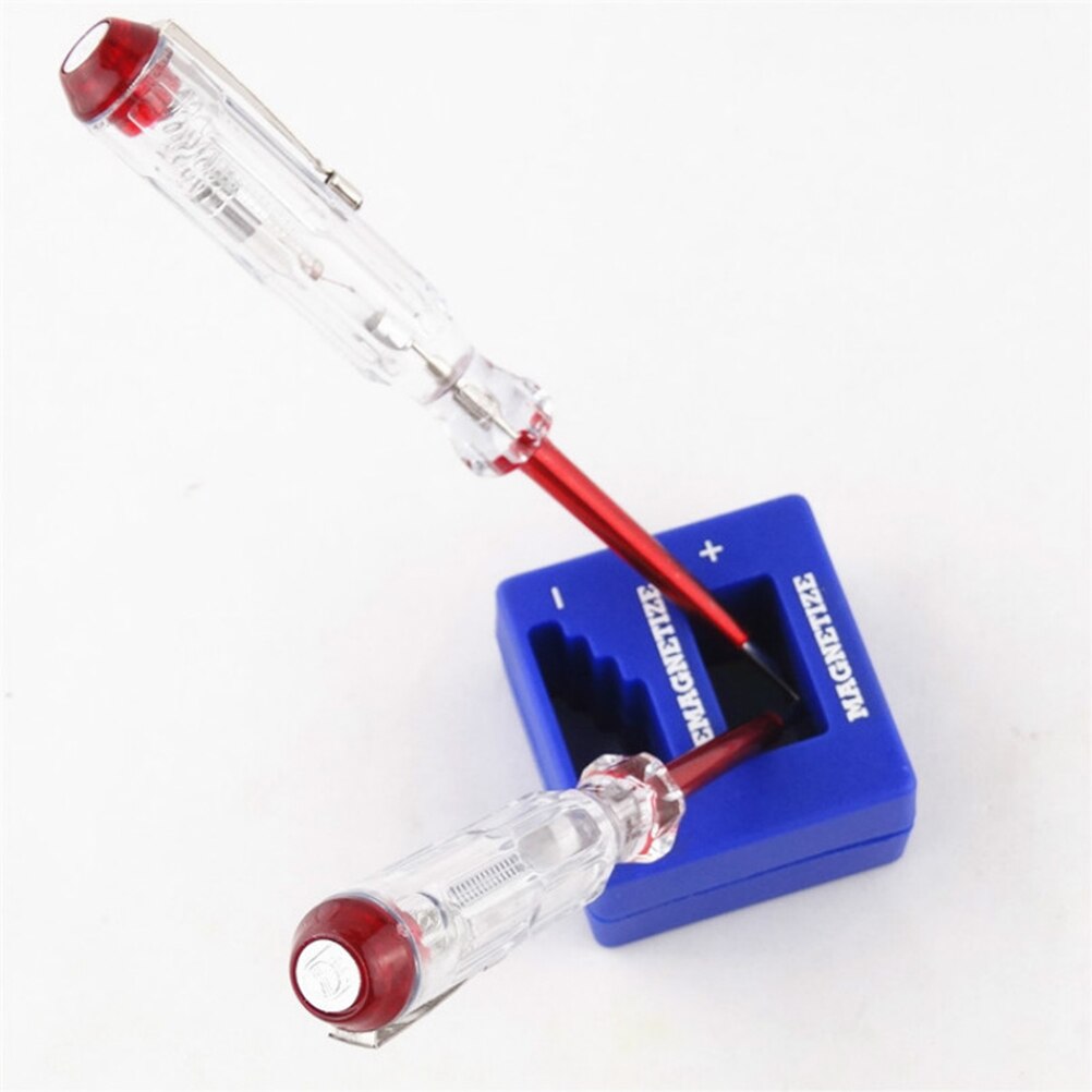 Magnetizer Demagnetizer Tool Screwdriver Magnetic Random Color 1PCS