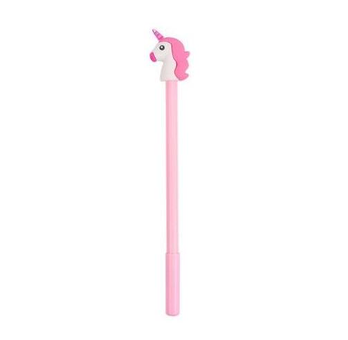 Kawaii licorne boule peluche pendentif Gel stylo mignon 0.5mm encre noire neutre stylo promotionnel papeterie fournitures scolaires: 2