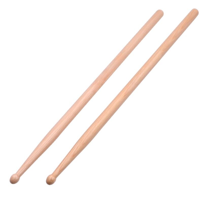 1 par 7a ahorn trommestikker til børn farve træ antiskid trommestikker percussion instrumenter tilbehør: 7 tt 402655- træ