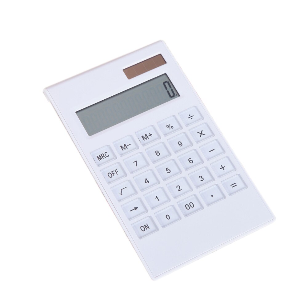 Study Stationery Soft Keyboard Digital Universal Solar Powered Handheld Teaching Portable Students Calculator