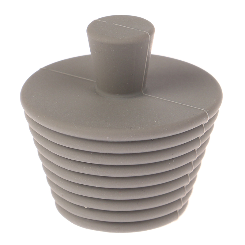 Bouchon de rechange pour évier de cuisine anti-obFumen silicone, bouchon de baignoire, bouchon de vidange universel: Rouge